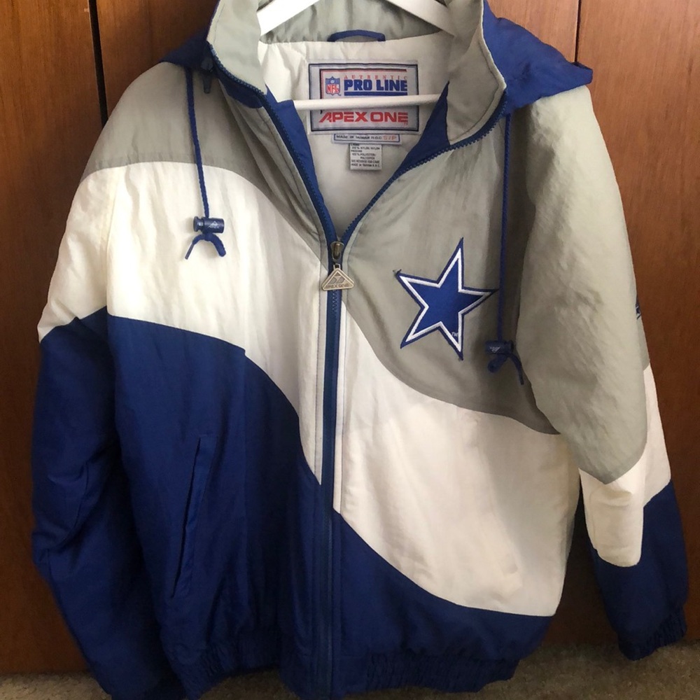 Vintage Apex One Pro Line NFL CowBoys Jacket